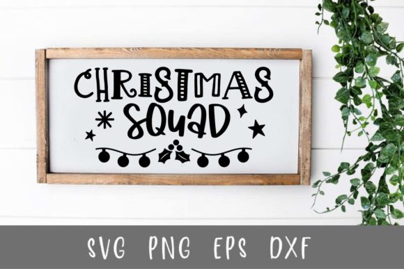 Christmas Squad SVG Review