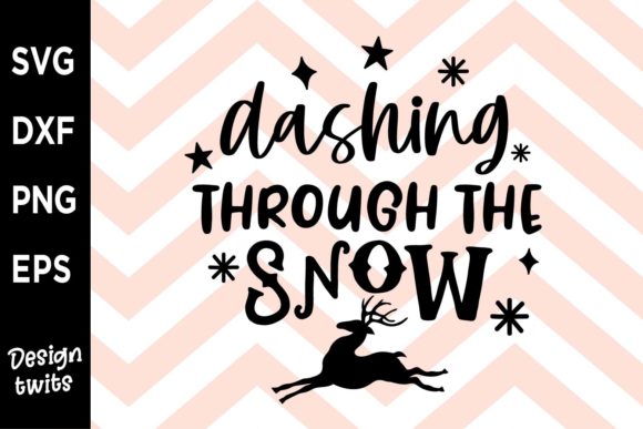 Dashing Through the Snow SVG