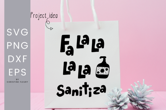 Fa La La SVG, Covid-19 Humour SVG
