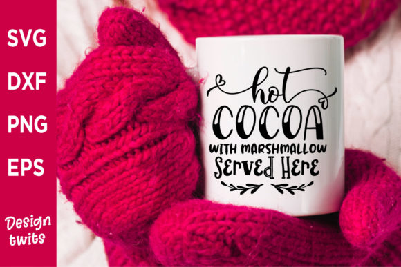 Hot Cocoa Eserved Daily SVG