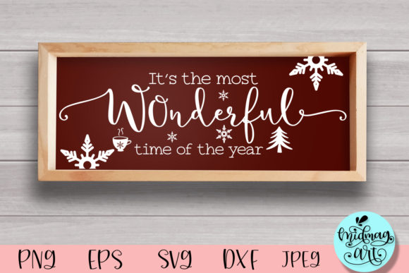 Most Wonderful Time of the Year Sign SVG Review