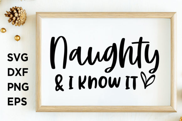 Naught I Know It SVG